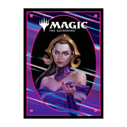 SLEEVES - UP - Foundations 100ct Deck Protector sleeves Dark - Liliana
