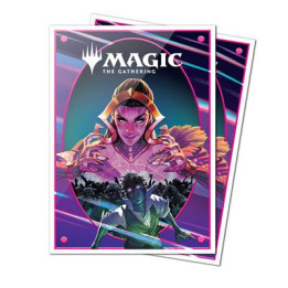 SLEEVES - UP - Foundations 105ct Apex Deck Protector sleeves - Liliana