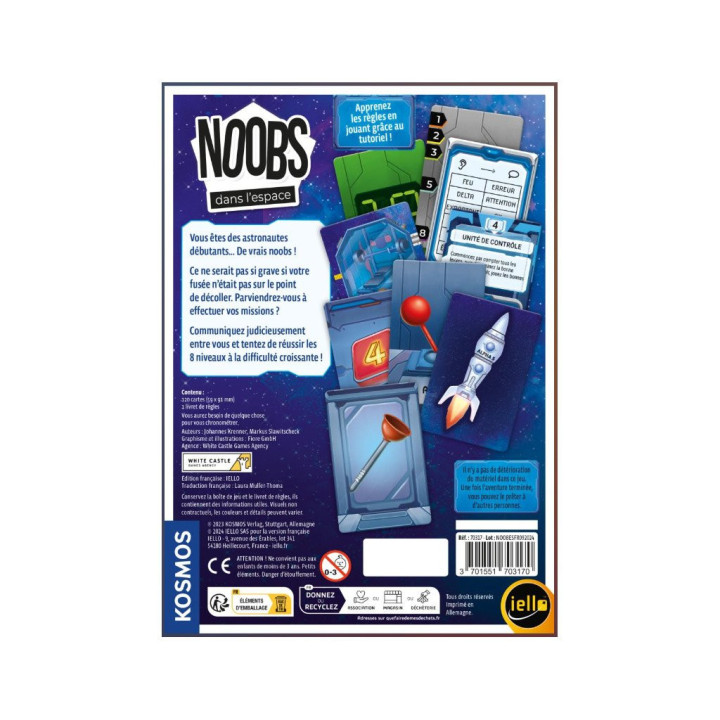Noobs : Dans l'Espace - KOOPERATIVE SPIELE