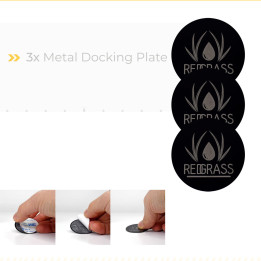 JEUX DE FIGURINES - 3x Metal Docking Plate for RGG360 Painting Handle v2