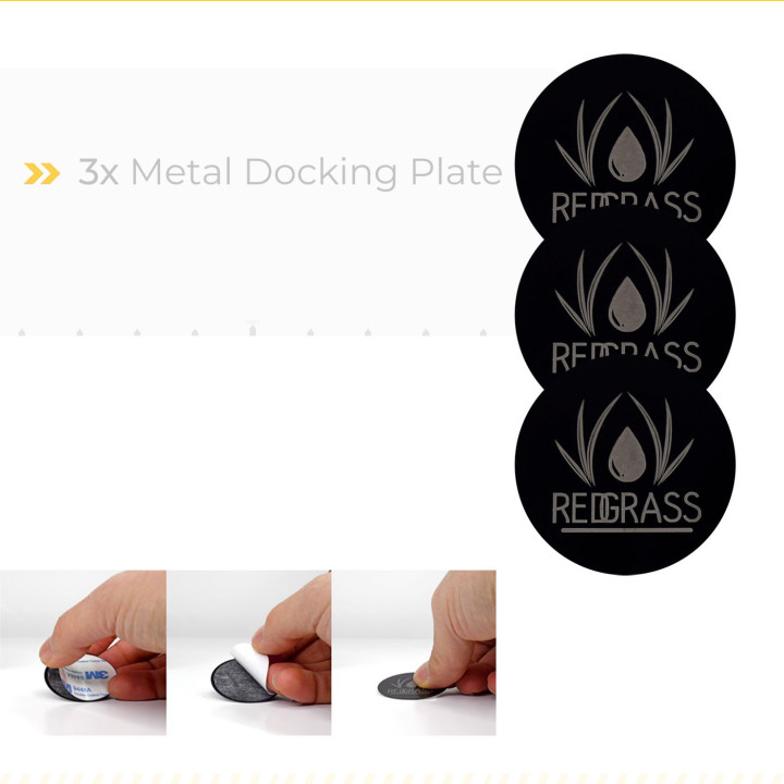 3x Metal Docking Plate for RGG360 Painting Handle v2 - GIOCHI IN MINIATURA