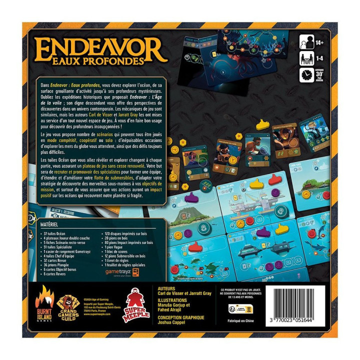 Endeavor - Eaux Profondes - BOARD GAMES