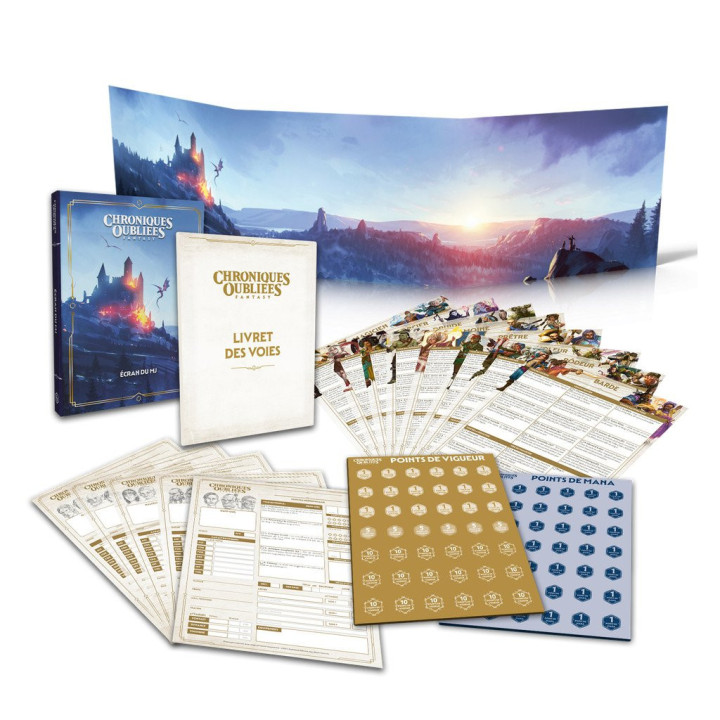Chroniques Oubliées Fantasy 2e édition - Ecran du MJ - UNIVERSITY