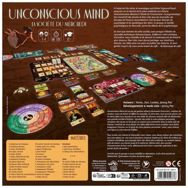 Unconscious Mind : La Société du Mercredi - EXPERT GAMES
