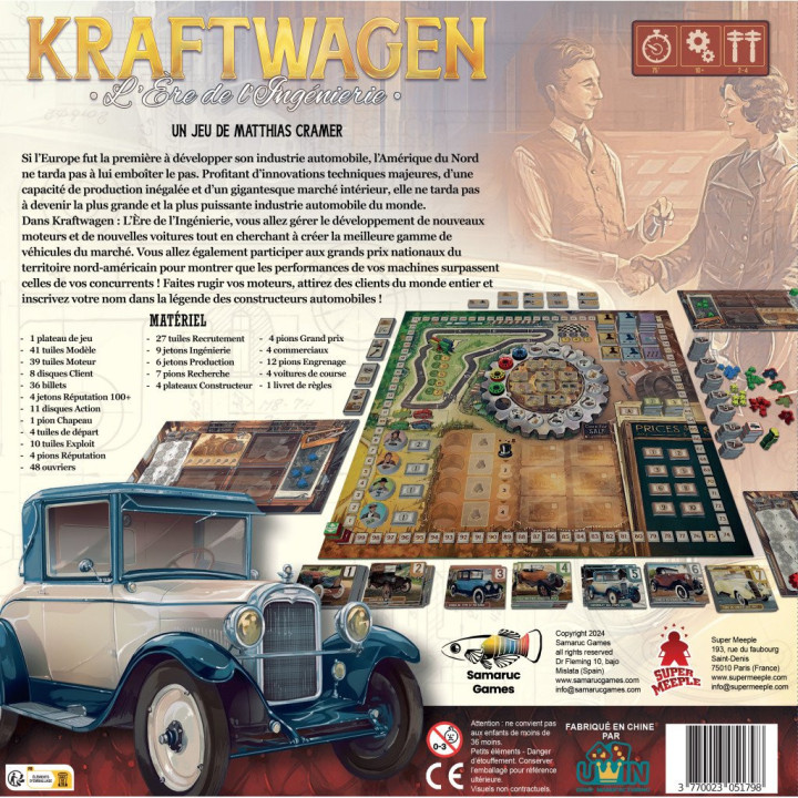 JEUX EXPERTS - Kraftwagen : L’Ère de l’Ingénierie