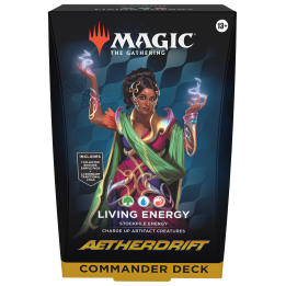 MAGIC THE GATHERING - MTG - Aetherdrift - Deck de Commander - Énergie vivante