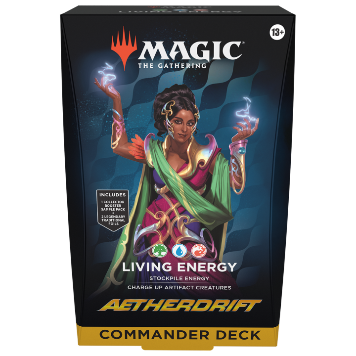 MTG - Aetherdrift - Commander Deck - Living Energy - MAGIC THE GATHERING