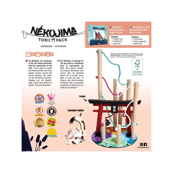 Nekojima - Torii Pack - FAMILIENSPIELE