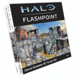 Halo: Flashpoint - Deluxe Buildable 3D Terrain Set - TO SORT