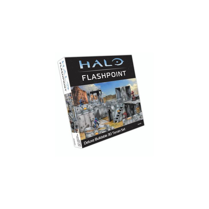Halo: Flashpoint - Set del terreno 3D costruibile Deluxe - SORTEGGIARE