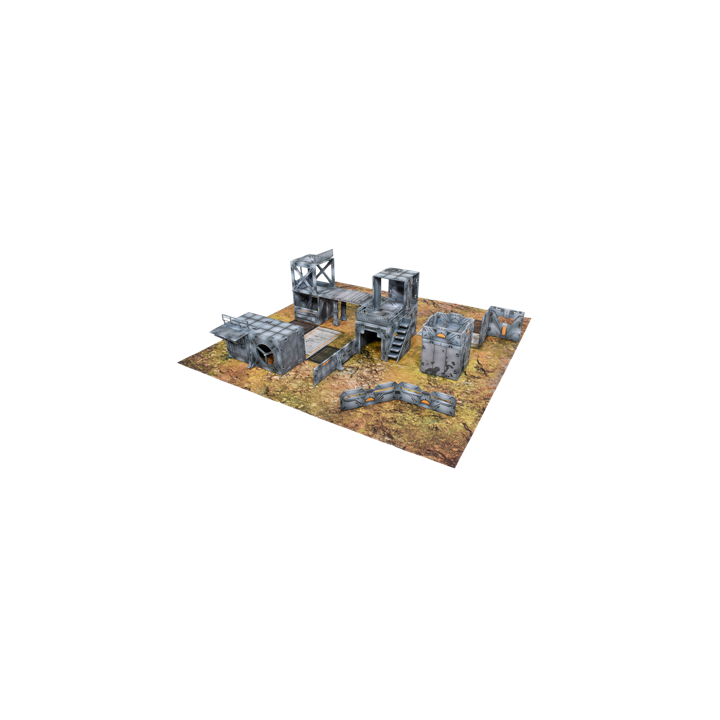 Halo: Flashpoint - Deluxe Buildable 3D Terrain Set - TO SORT