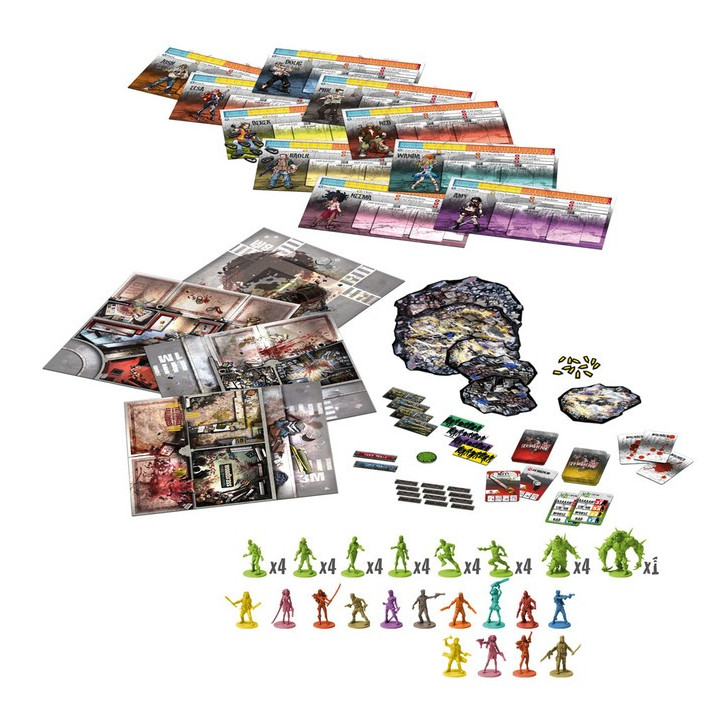 Zombicide - Toxic City Mall - GESELLSCHAFTSSPIELE