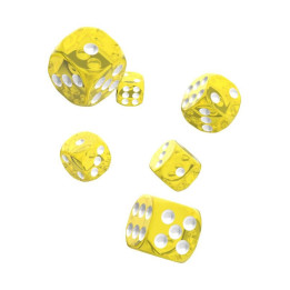 TRANSLUCENT - Oakie Doakie Dice - 12 D6 dice of 16 mm - Dice