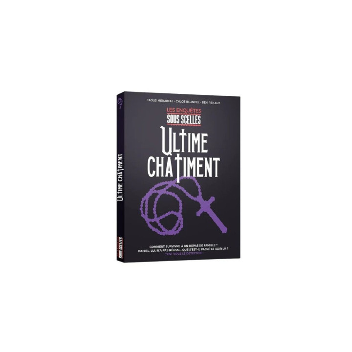 Sous Scellés - Ultime Châtiment - INVESTIGATIVE GAMES