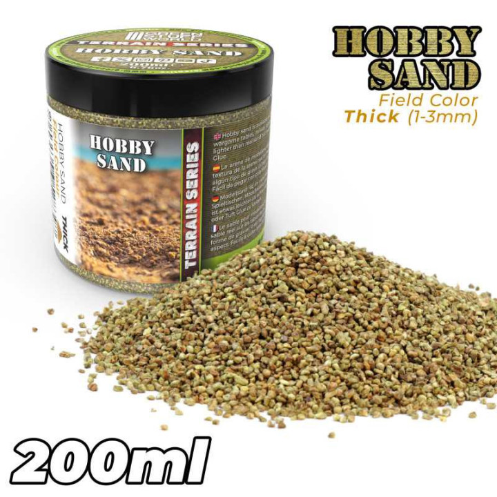 Thick Hobby Sand 200ml - HOBBY SAND