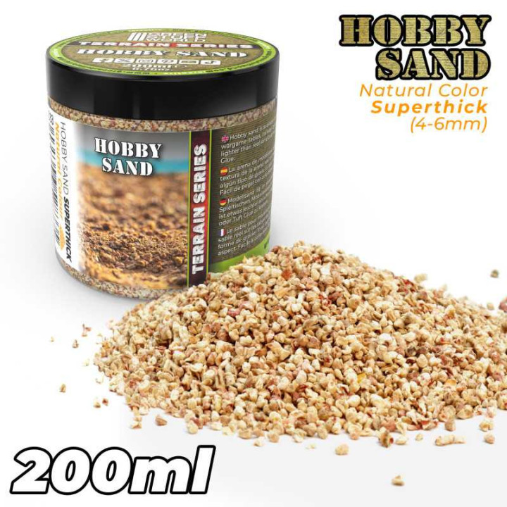 Modellier-Sand extra grob 200ml - MODELLBAUSAND
