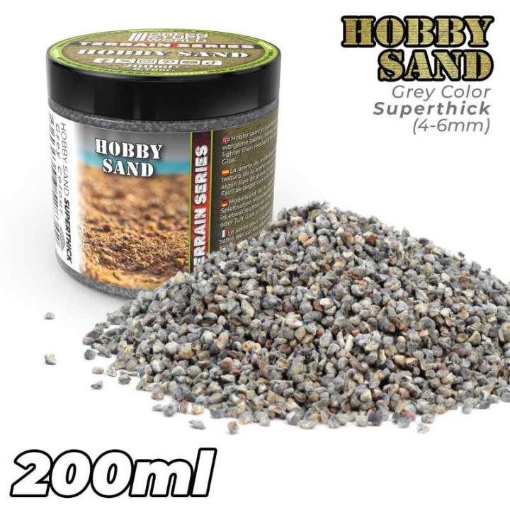 Sabbia da modellare extra grossa 200ml - MODELLO SABBIA