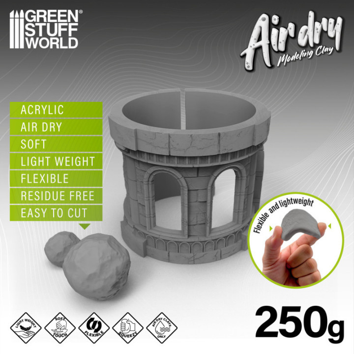 Argilla espansa ad aria secca 250gr - GSW DIORAMA