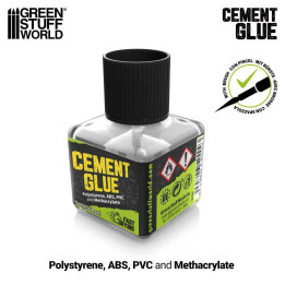 Cement glue for plastics 40ml - TO SORT