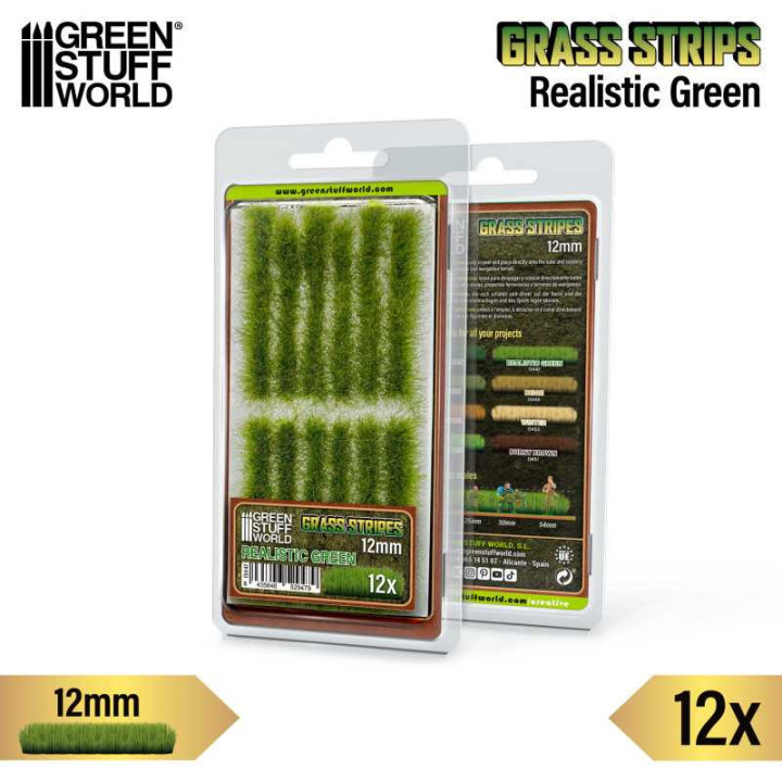 Grass Strips 12 mm - GRASS TUFTS