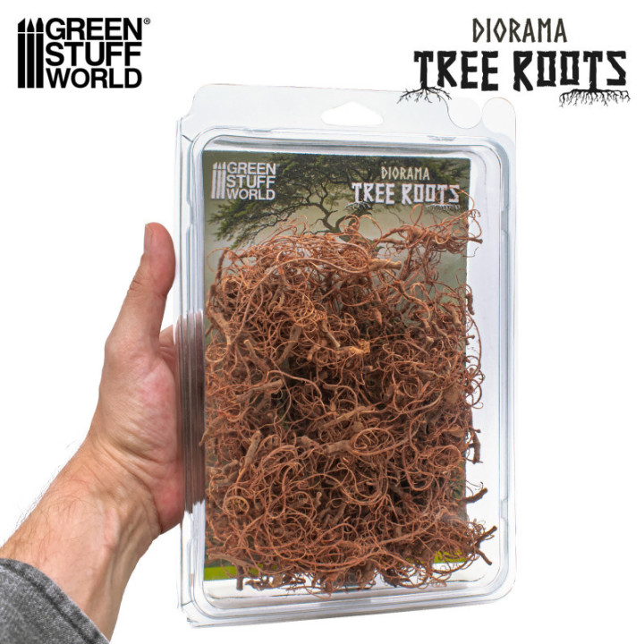 TOUFFES HERBE - Racines d’Arbres Diorama
