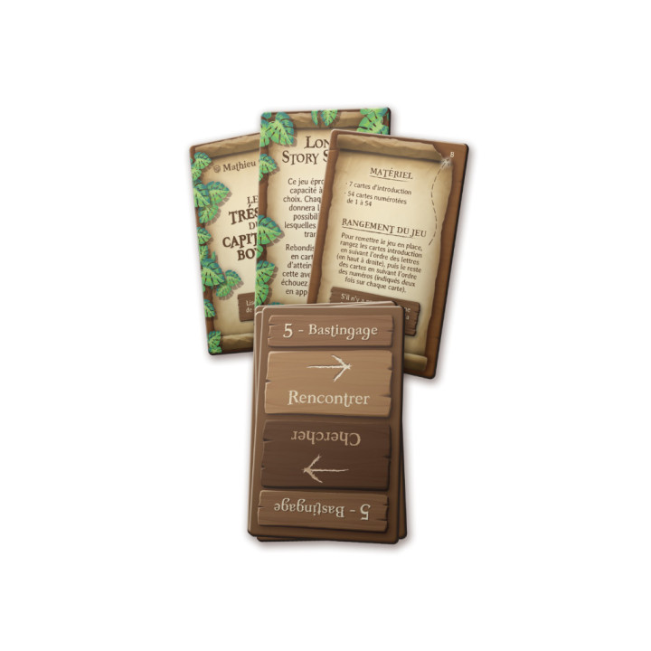Long Story Short : Le Trésor du Capitaine Boyle - SOLO GAMES