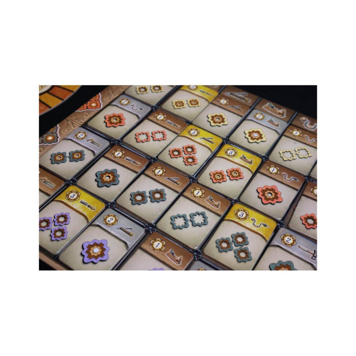 Café de Fleur : L'art de la Marqueterie - BOARD GAMES