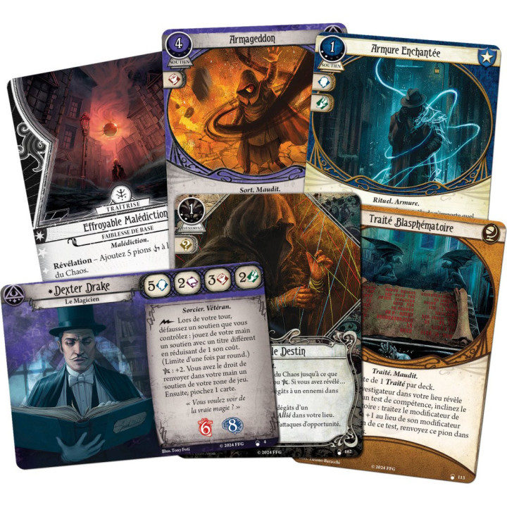 Horreur à Arkham : Le Jeu de Cartes - La Conspiration d'Innsmouth (Investigateurs) - KARTENSPIELE