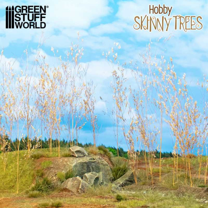 Green Stuff World - Hobby Skinny Trees - GREEN STUFF WORLD