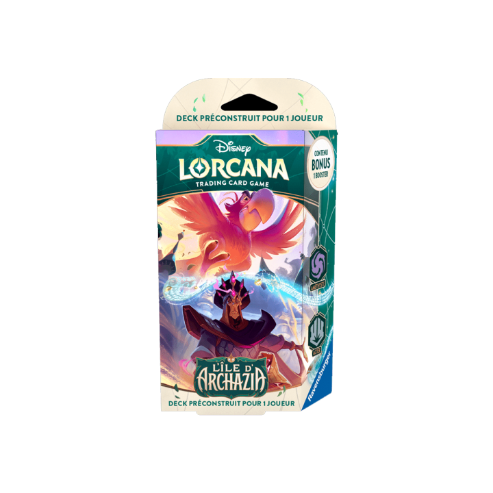 LORCANA - Disney Lorcana - L’Île d’Archazia - DECK DE DÉMARRAGE - Améthyste/Acier