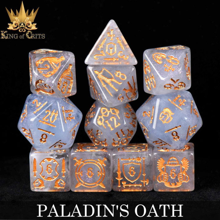 DÉS - Paladin's Oath 11 Dice Set