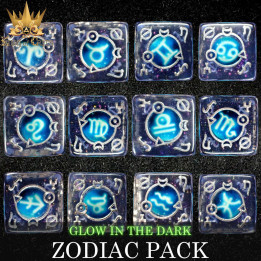 DÉS - Zodiac Pack 12D6 Dice Set (Gift Box)