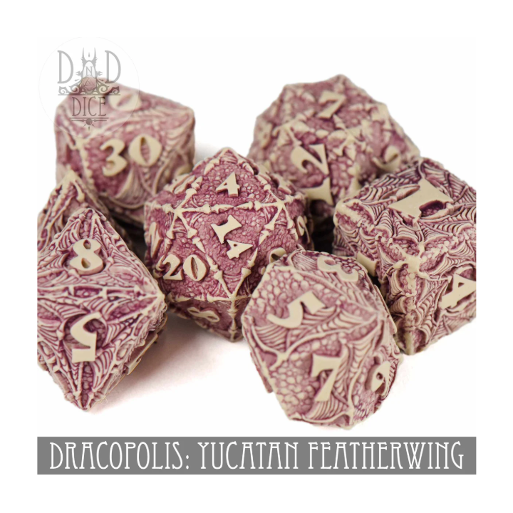 JEUX DE RÔLES - Dracopolis Featherwing Dice Set