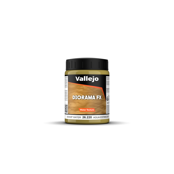 Vallejo - Diorama FX Water Textures Swamp Water 200 ml (26.220) - VALLEJO