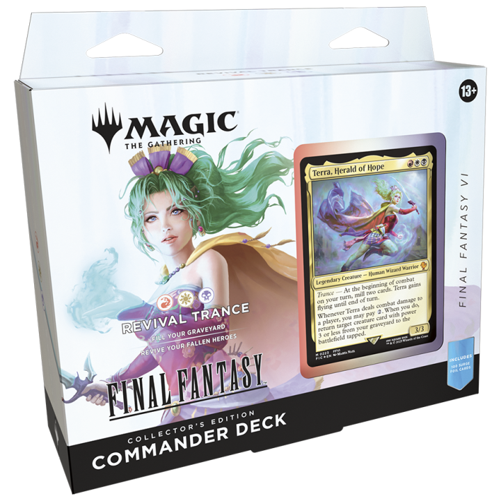 Magic the Gathering : Final Fantasy - Collector Commander Deck - Revival Trance - MAGIC THE GATHERING