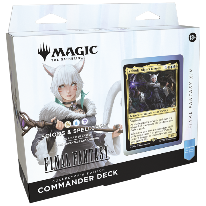 Magic the Gathering : Final Fantasy - Collector Commander Deck - Scions & Spellcraft - MAGIC THE GATHERING