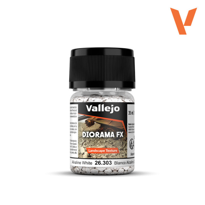 VALLEJO - Vallejo - Diorama FX Landscape Textures Alkaline White 2-5 mm (26.303)