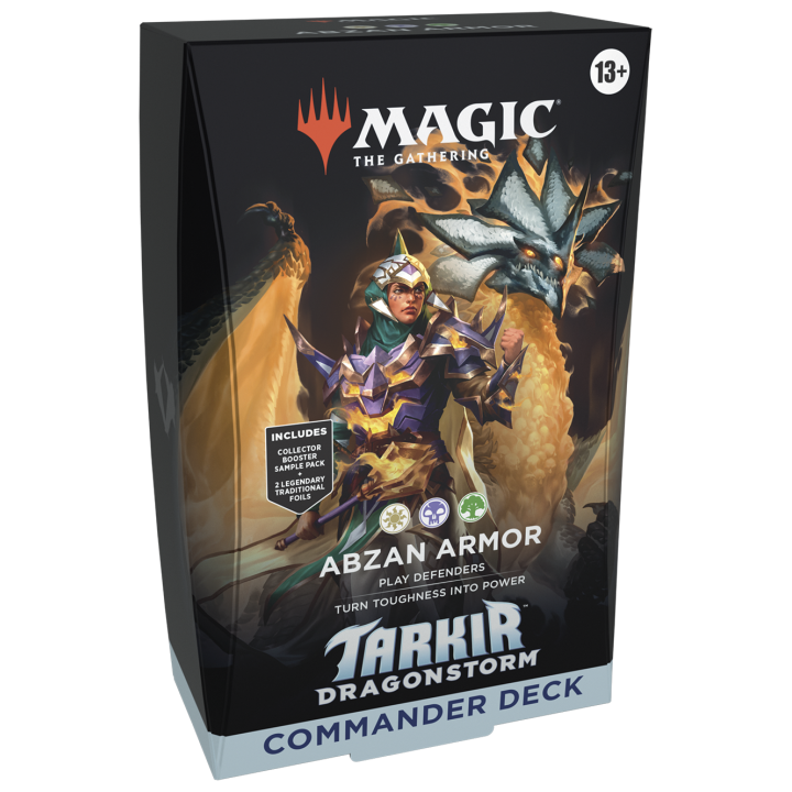 Magic the Gathering - Tarkir : Dragonstorm - Commander Deck - Abzan Armor - MAGIC THE GATHERING
