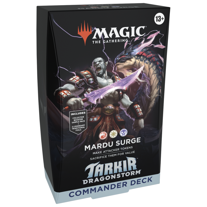 Magic the Gathering - Tarkir : Dragonstorm - Commander Deck - Mardu Surge - MAGIC THE GATHERING