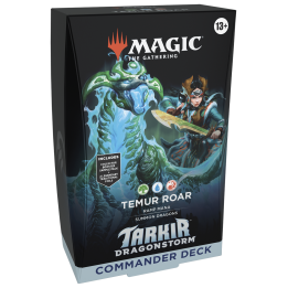 MAGIC THE GATHERING - Magic the Gathering - Tarkir : la tempête des dragons - Deck Commander - Rugissement des Temur