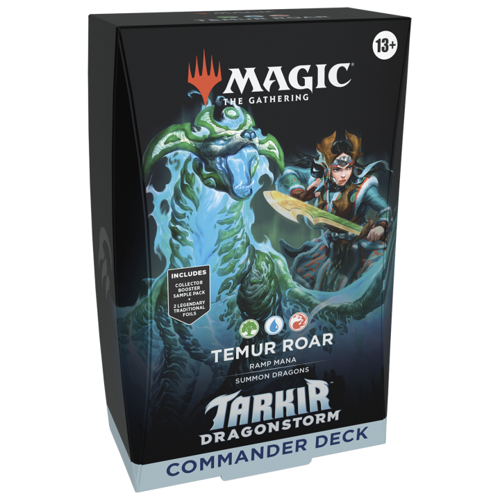 MAGIC THE GATHERING - Magic the Gathering - Tarkir : la tempête des dragons - Deck Commander - Rugissement des Temur