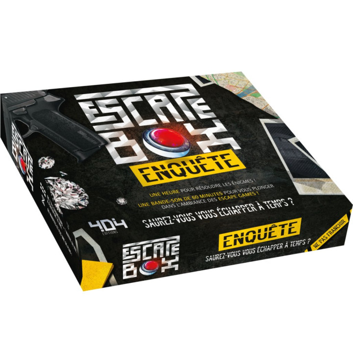 Escape Box - Investigation - BOARD GAMES