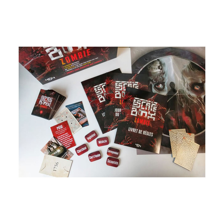 JEUX ESCAPE - Escape Box - Zombie