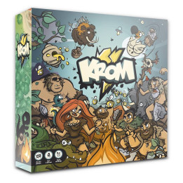 Krom - Une préhistoire de Fou - GESELLSCHAFTSSPIELE
