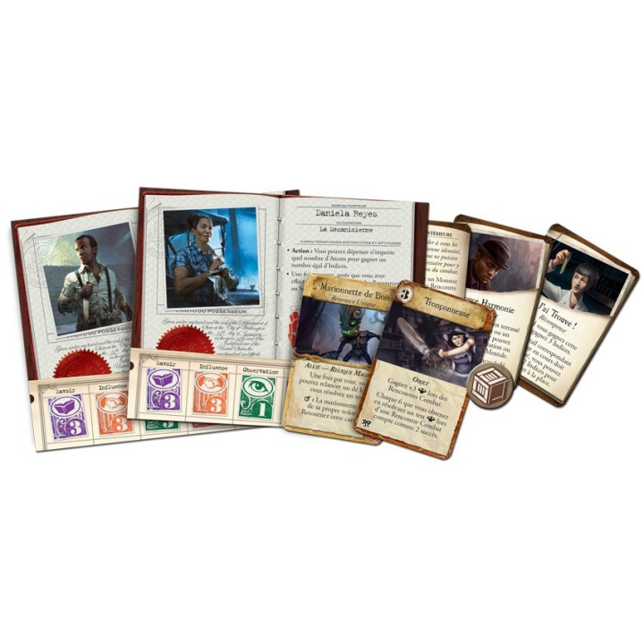 Les contrées de l'Horreur - Les Masques de Nyarlathotep - GESELLSCHAFTSSPIELE