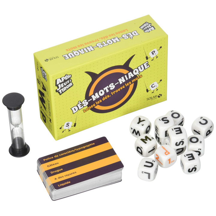 Apéro games - Dis-words-niaque - BOARD GAMES