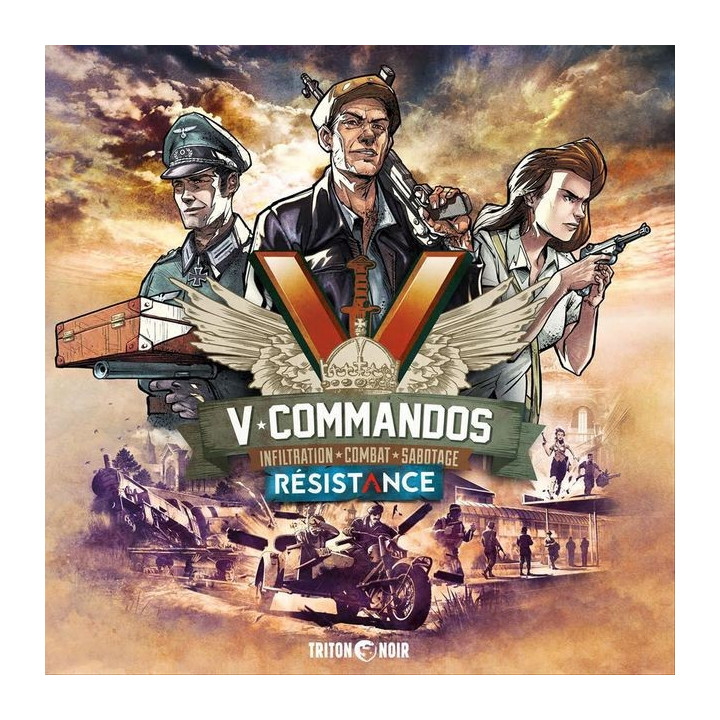 V-Commandos - Resistance - BOARD GAMES