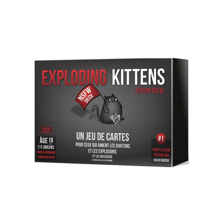 Exploding Kittens - NSFW Edition - BOARD GAMES