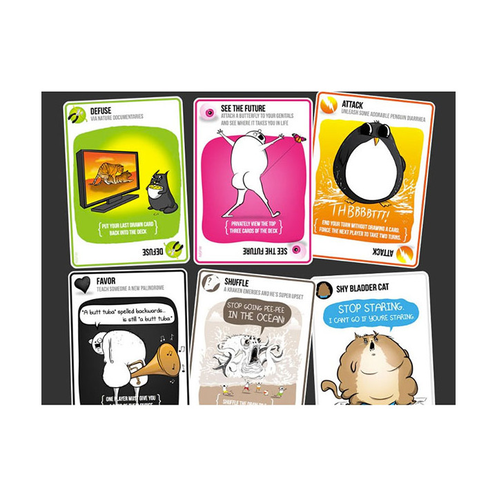 Exploding Kittens - NSFW Edition - BOARD GAMES