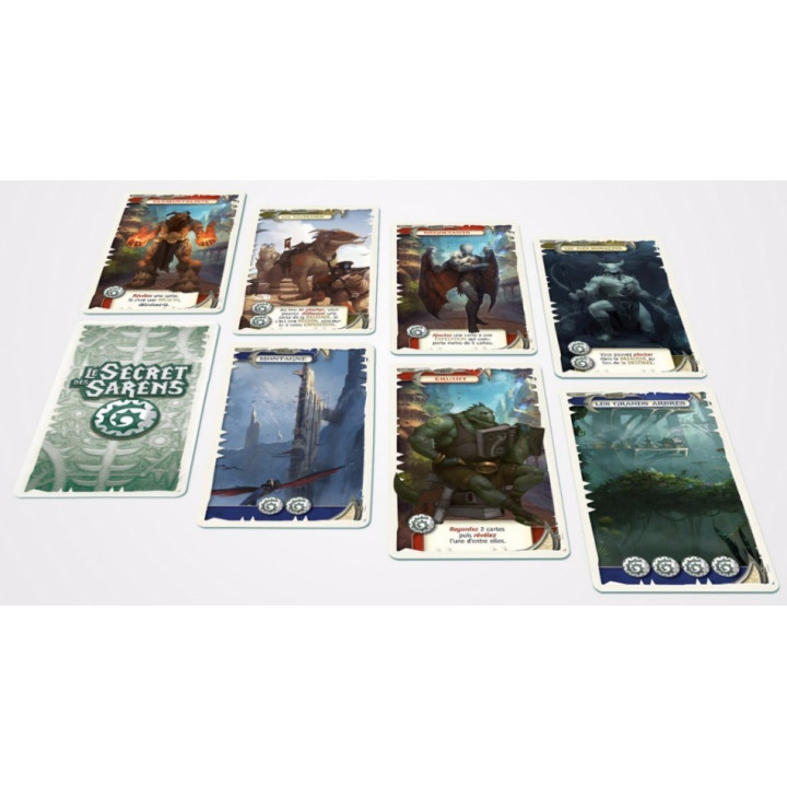 Le secret des Sarens - GIOCHI DA TAVOLO